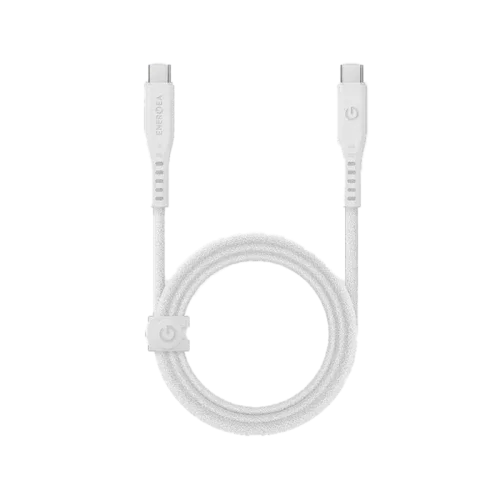 Energea Flow C-C Cable 1.5M - White - Tashqila Energea Flow C-C Cable 1.5M - White - Tashqila